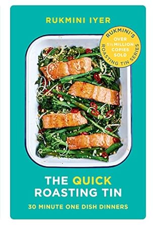 Rukmini Iyer The Quick Roasting Tin: 30 Minute One Dish Dinners Hardcover Recipe Book RRP 16.99 CLEARANCE XL 8.99