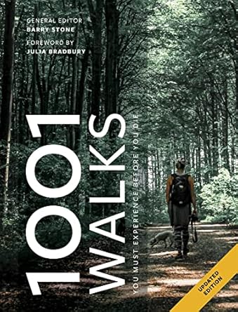 Barry Stones 1001 Walks: You Must Experience Before You Die Paperback Book RRP 9.99 CLEARANCE XL 2.99