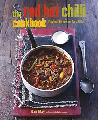 The Red Hot Chilli Cookbook Hardcover Recipe Book RRP 16.99 CLEARANCE XL 9.99