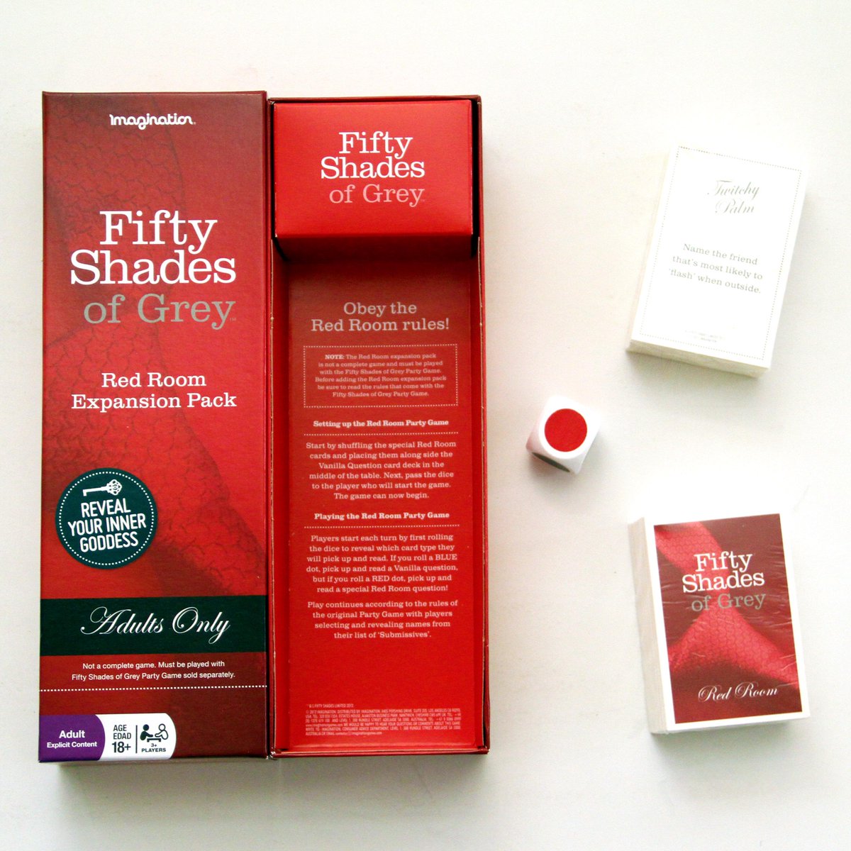 Fifty Shades of Grey Red Room Expansion Pack RRP £13.99 CLEARANCE XL £7.99  Clearance Approved Food & Drink and more