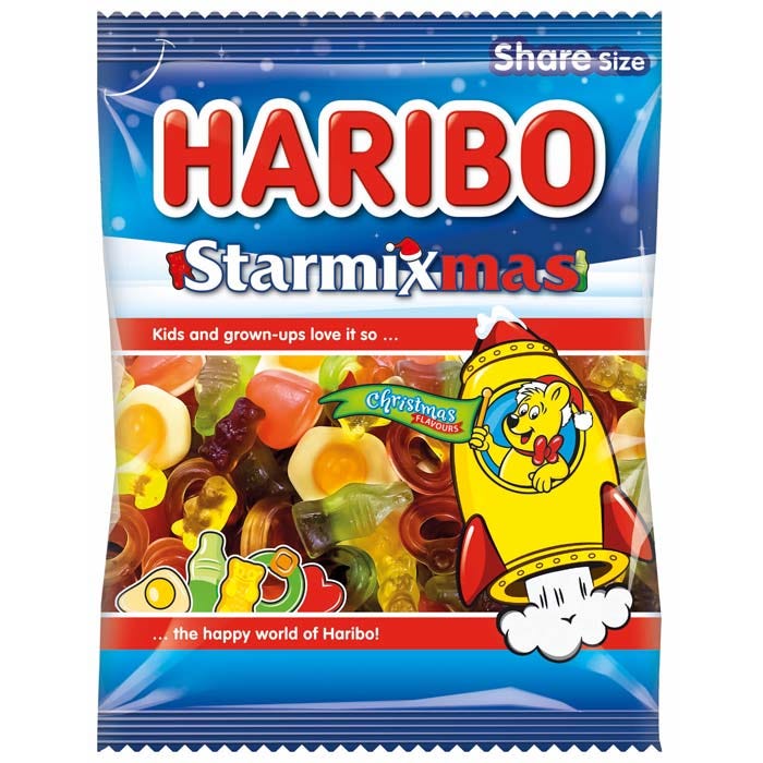 Haribo Starmix Mas Share Bag 160g RRP £1 CLEARANCE XL 99p Clearance ...