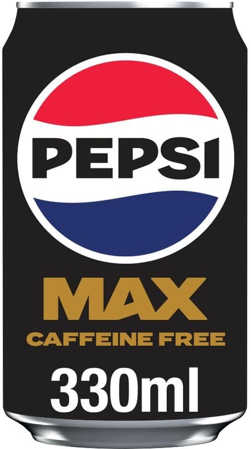 Pepsi Max No Caffeine Can 330ml RRP 55p CLEARANCE XL 39p or 3 for 99p