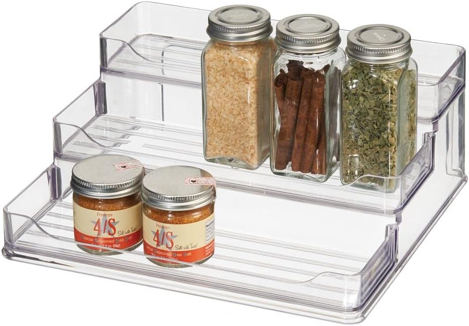 M Design Linus Explandable Pantry Organizer 32'' Clear RRP 17.99 CLEARANCE XL 9.99