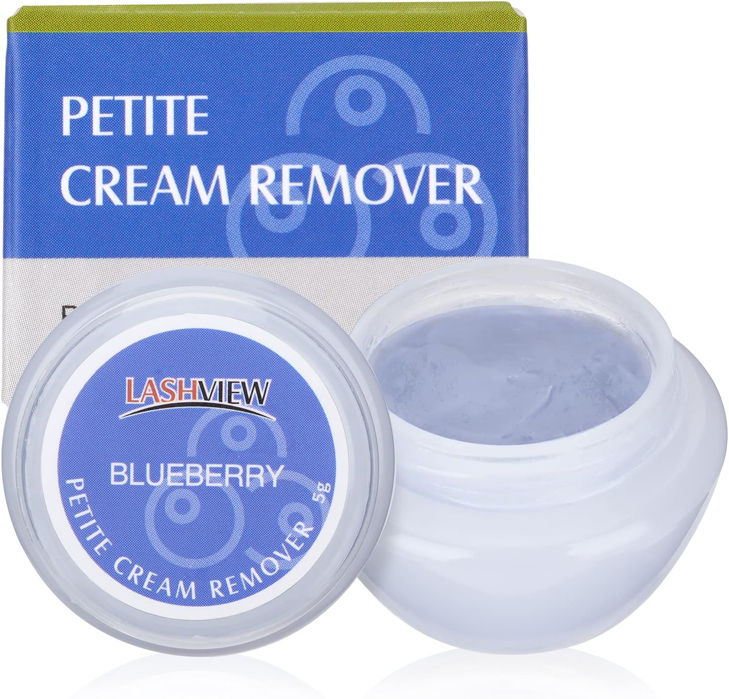 Lashview Petite Cream Remover Blueberry 5g RRP 3.99 CLEARANCE XL 1.99