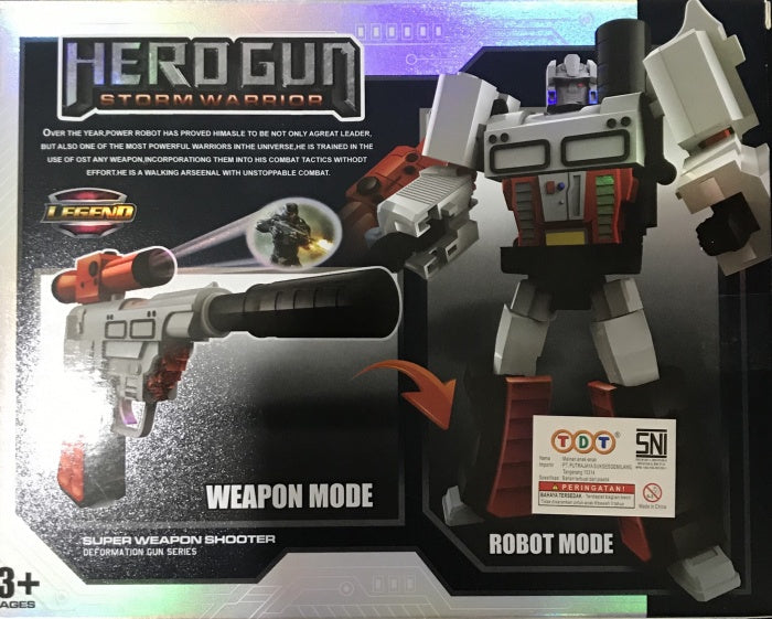 Hero Gun Storm Warror Toy Figure RRP 8.99 CLEARANCE XL 4.99