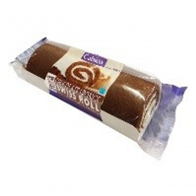 Cabico Chocolate Sponge Swiss Roll 300g (Jan 23 - 24) RRP 1.49 CLEARANCE XL 59p or 2 for 1